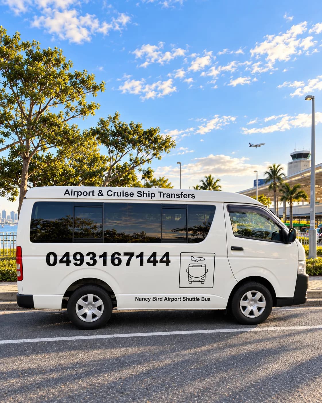 Nancy Bird Airport Shuttle Bus